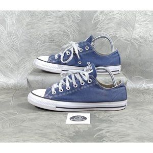 Converse All Star Women's Size 9 Navy Blue Canvas Lace Up Sneakers